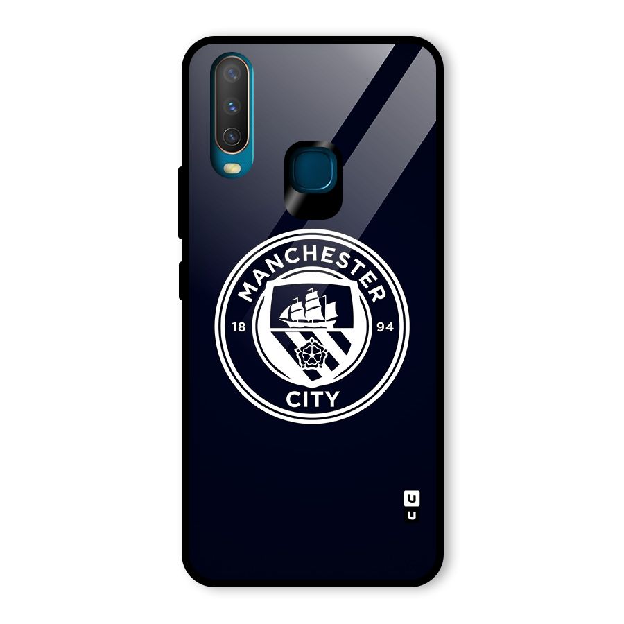 Manchester City FC Glass Back Case for Vivo Y17