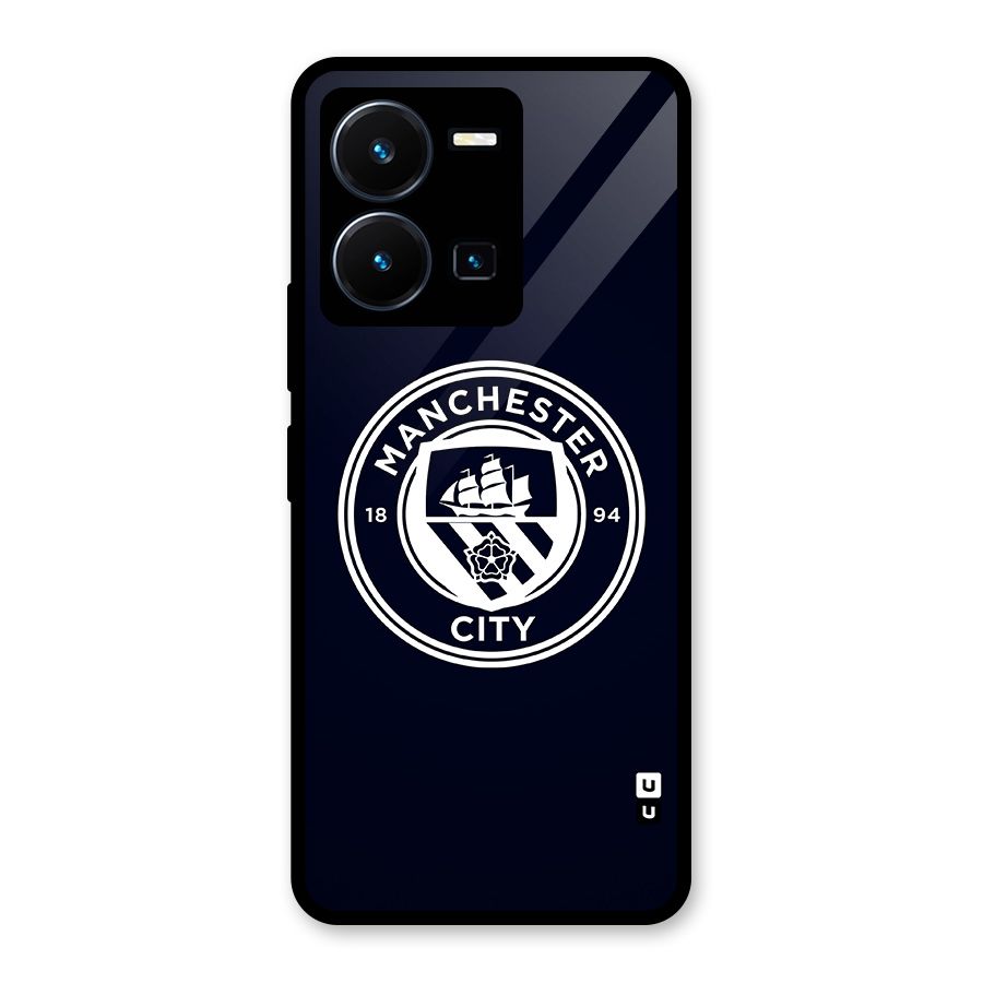 Manchester City FC Glass Back Case for Vivo Y35
