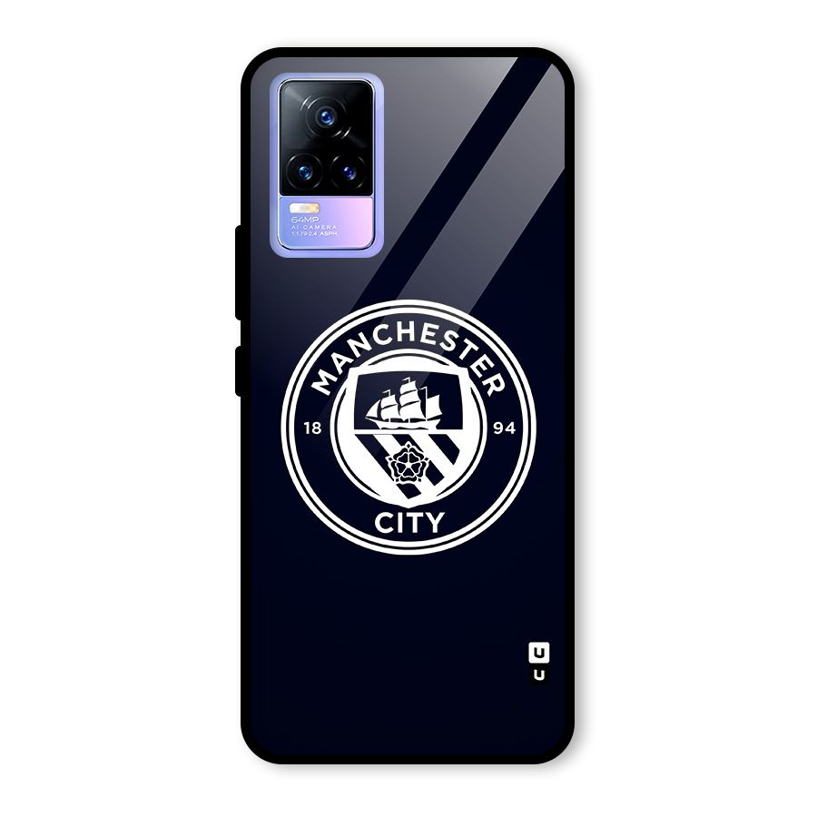 Manchester City FC Glass Back Case for Vivo Y73