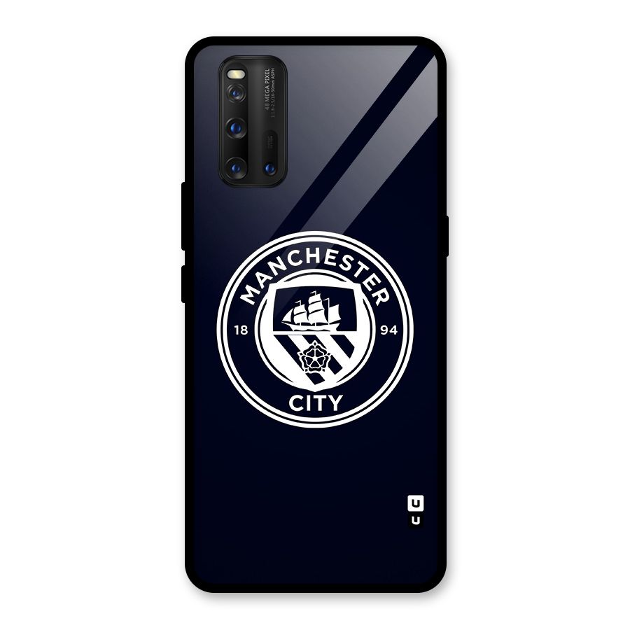 Manchester City FC Glass Back Case for Vivo iQOO 3