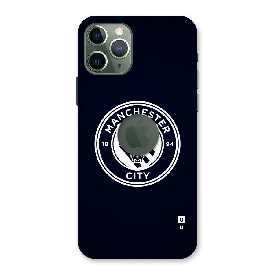 Manchester City FC Back Case for iPhone 11 Pro Logo Cut