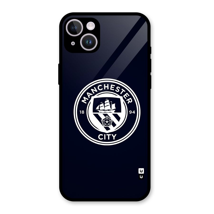 Manchester City FC Glass Back Case for iPhone 14 Plus