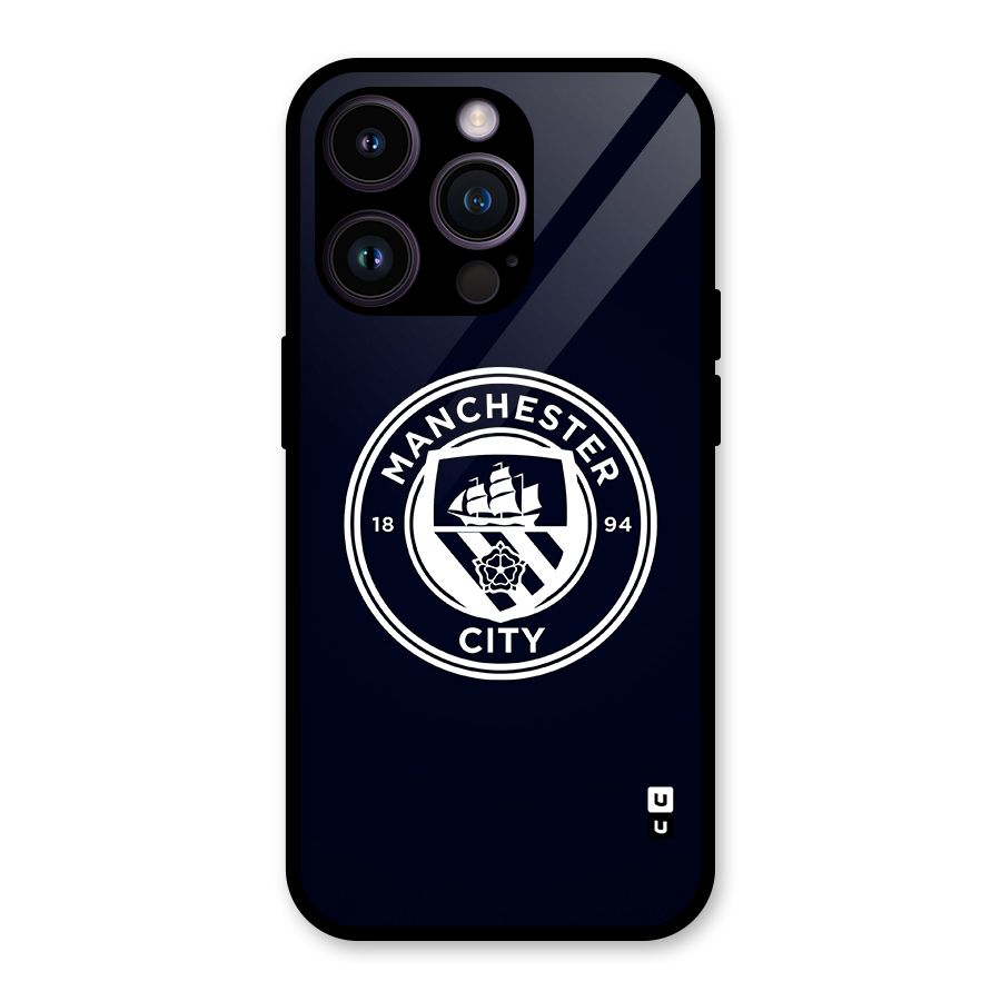 Manchester City FC Glass Back Case for iPhone 14 Pro