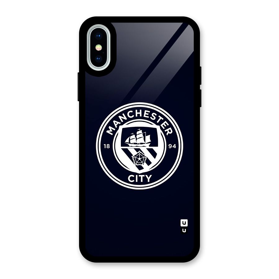 Manchester City FC Glass Back Case for iPhone X