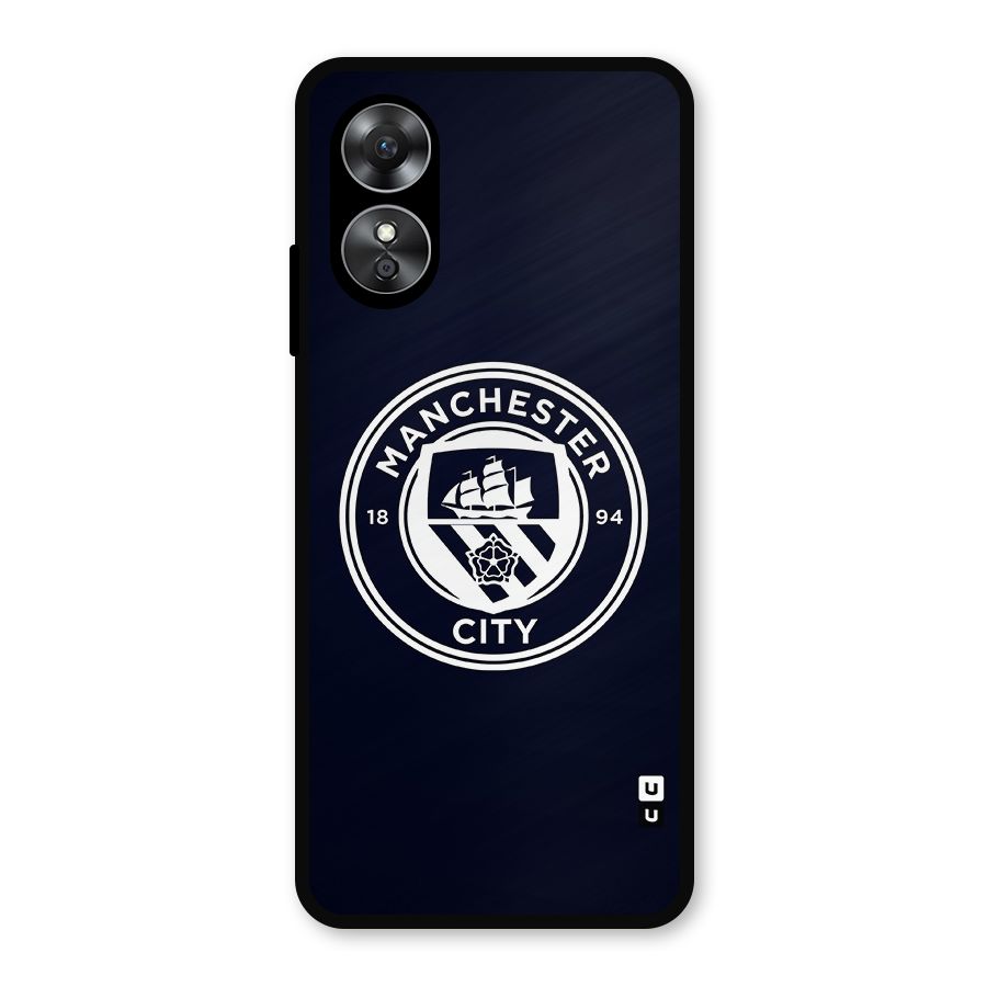 Manchester City FC Metal Back Case for Oppo A17