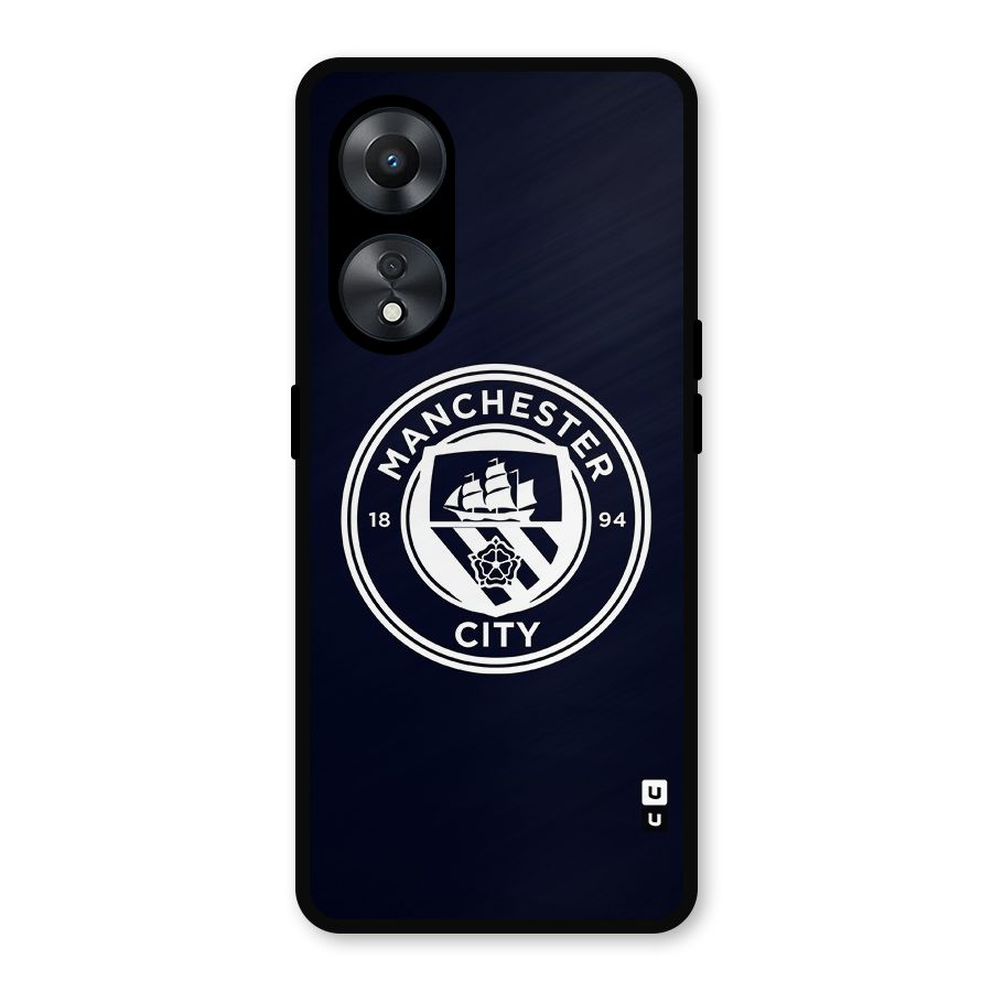 Manchester City FC Metal Back Case for Oppo A78