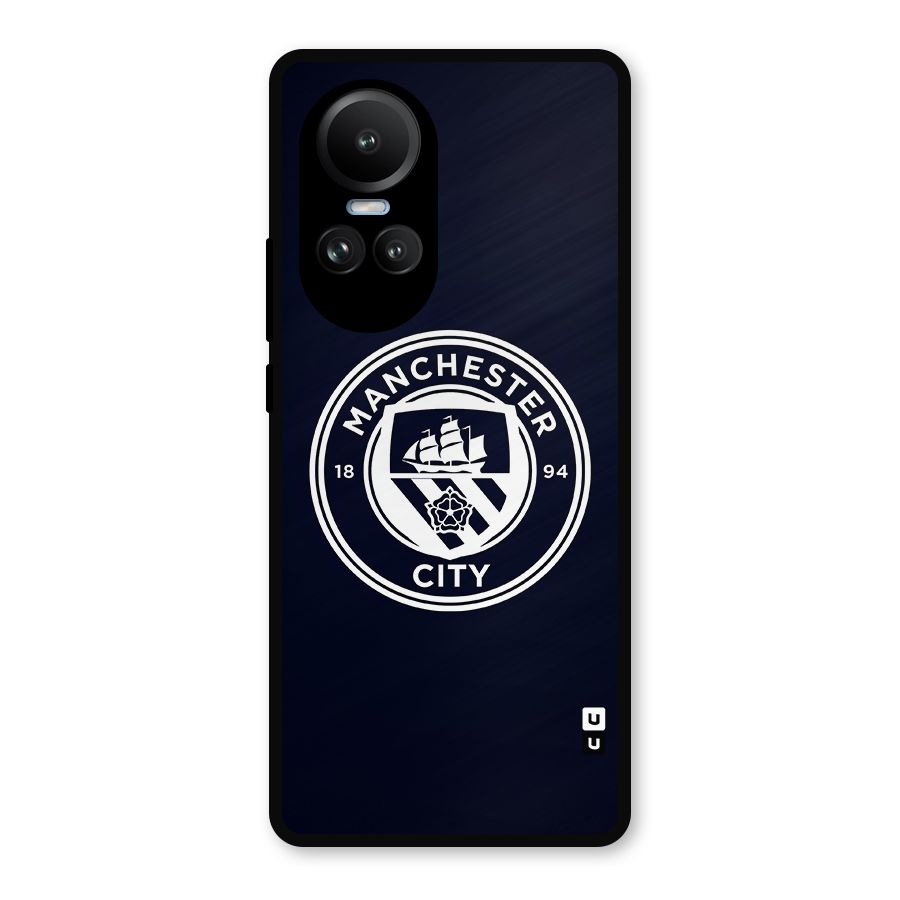 Manchester City FC Metal Back Case for Oppo Reno10