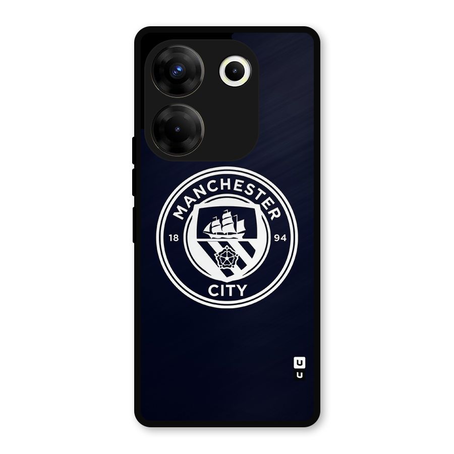 Manchester City FC Metal Back Case for Tecno Camon 20 Pro