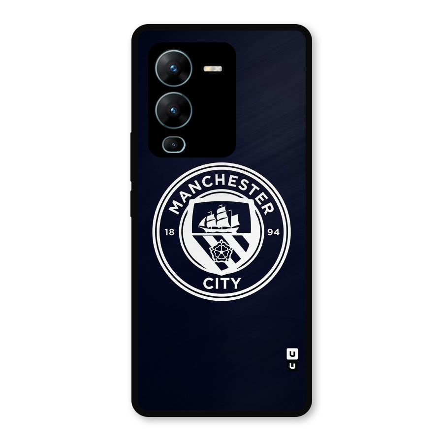 Manchester City FC Metal Back Case for Vivo V25 Pro