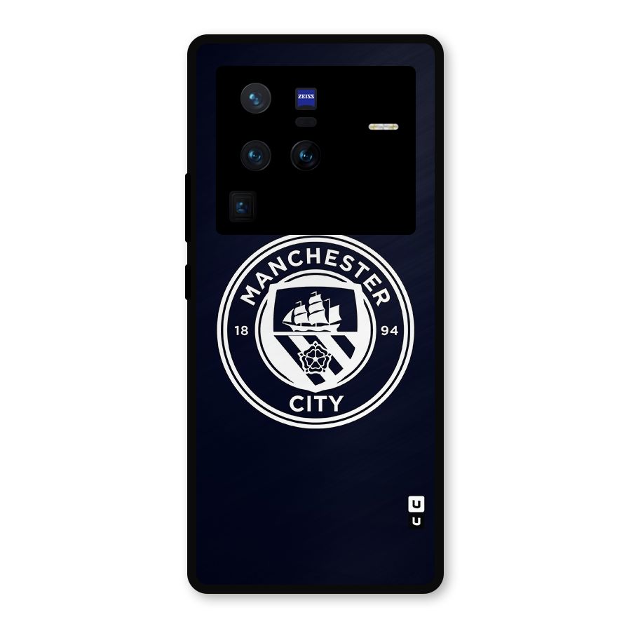 Manchester City FC Metal Back Case for Vivo X80 Pro