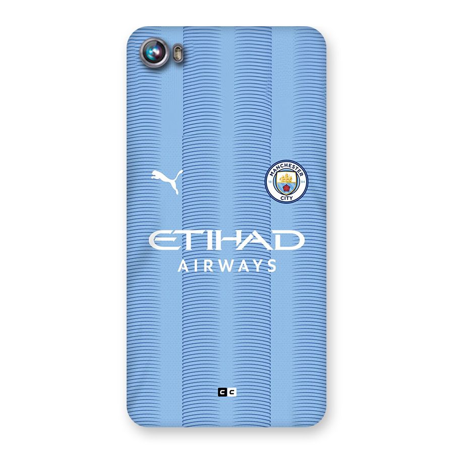 Manchester Etihad Jersey Back Case for Canvas Fire 4 (A107)