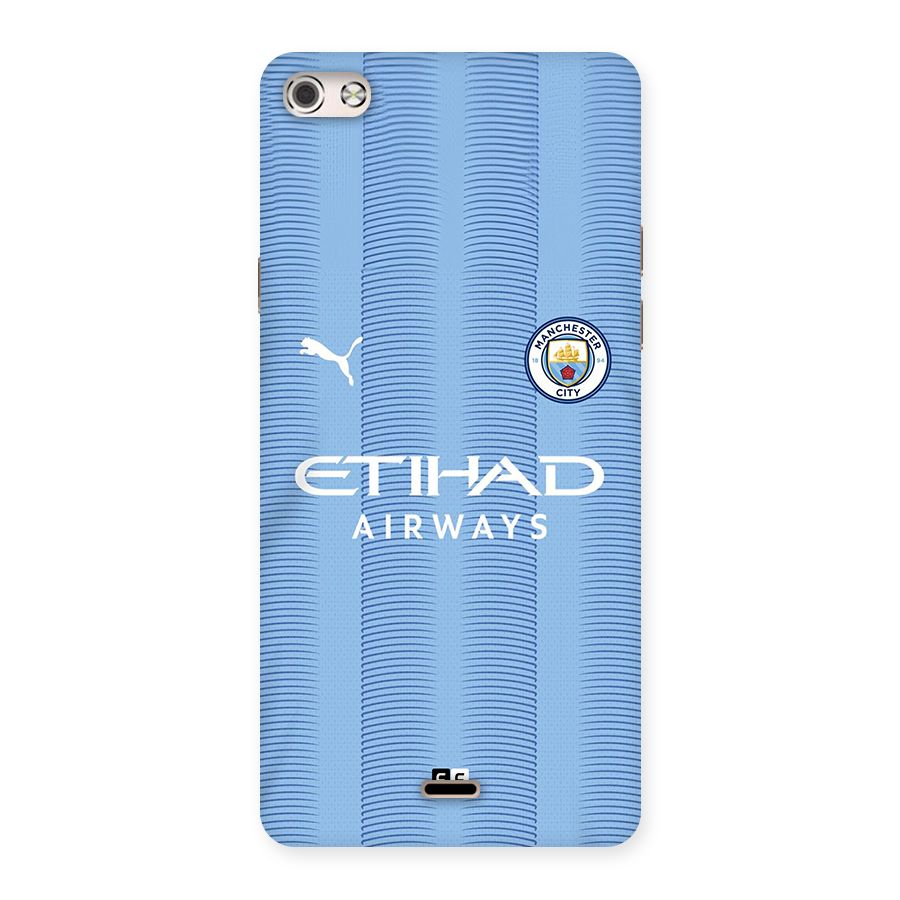 Manchester Etihad Jersey Back Case for Canvas Silver 5