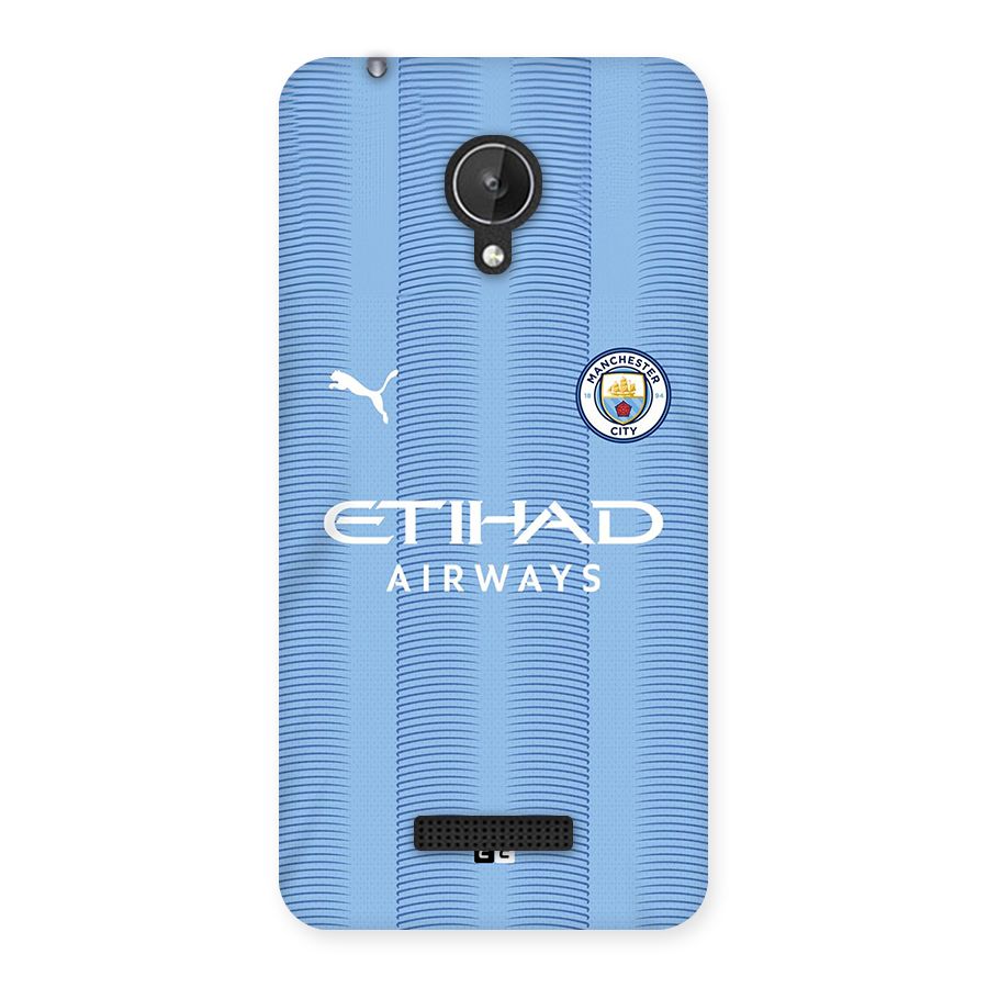Manchester Etihad Jersey Back Case for Canvas Spark Q380