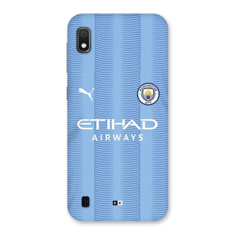 Manchester Etihad Jersey Back Case for Galaxy A10