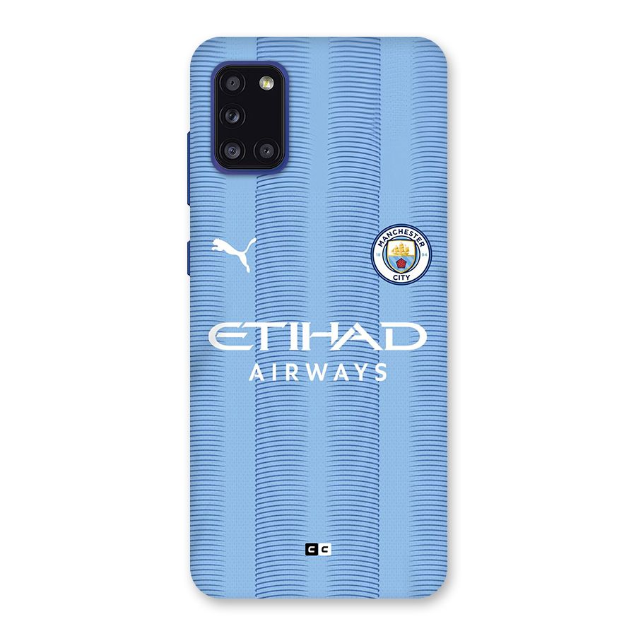 Manchester Etihad Jersey Back Case for Galaxy A31