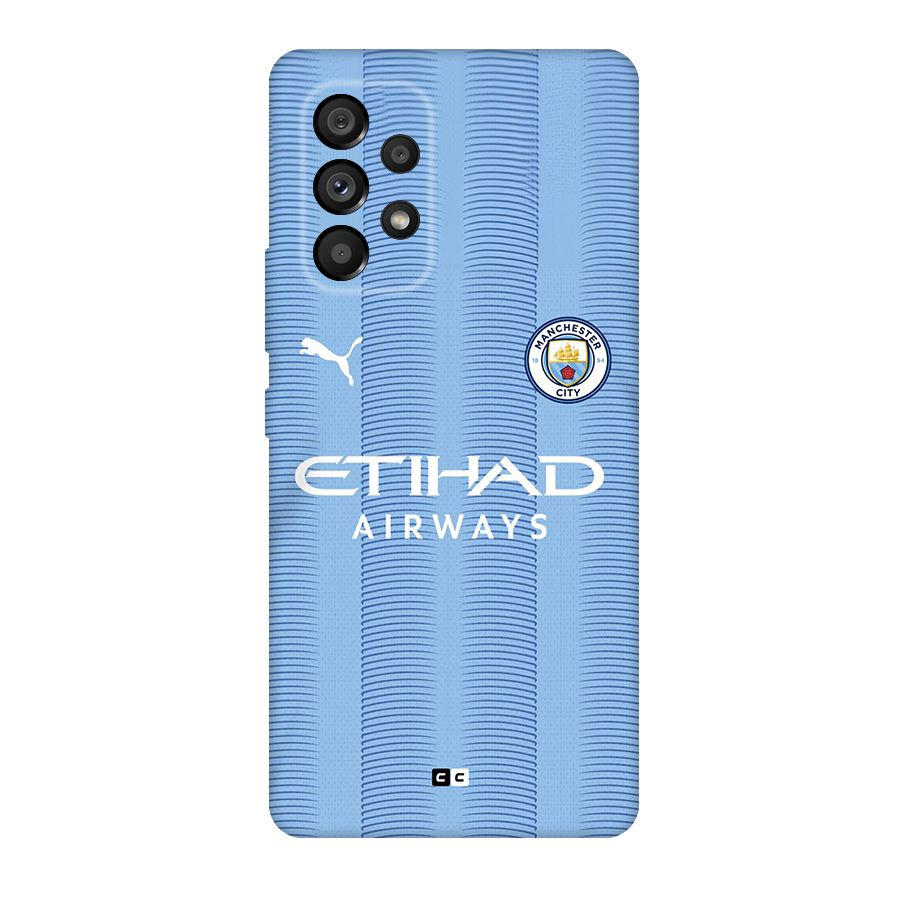 Manchester Etihad Jersey Back Case for Galaxy A53 5G