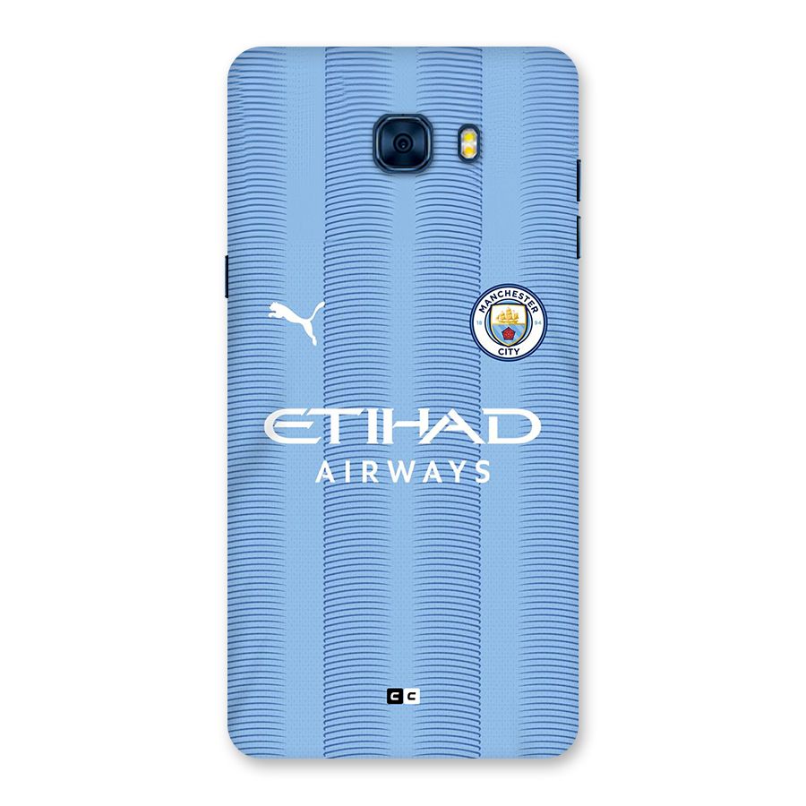 Manchester Etihad Jersey Back Case for Galaxy C7 Pro