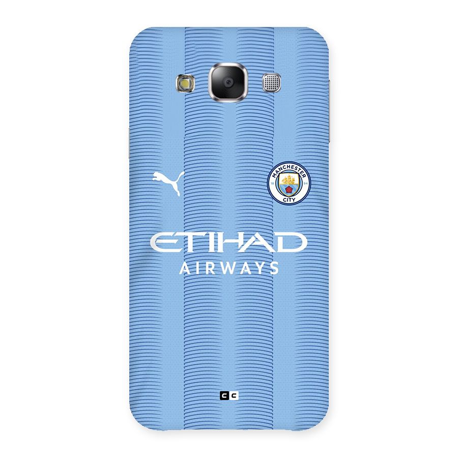 Manchester Etihad Jersey Back Case for Galaxy E5