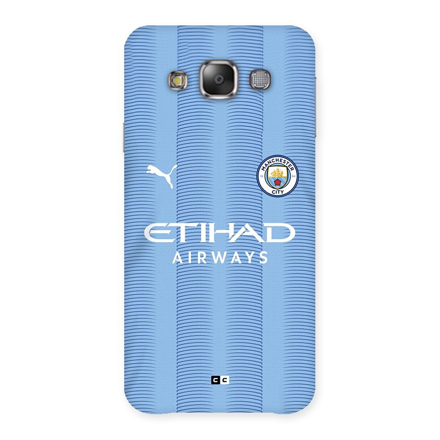 Manchester Etihad Jersey Back Case for Galaxy E7