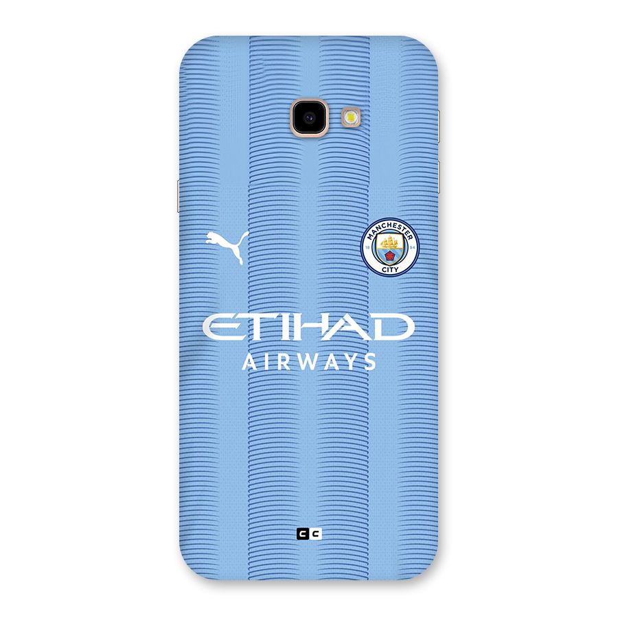 Manchester Etihad Jersey Back Case for Galaxy J4 Plus