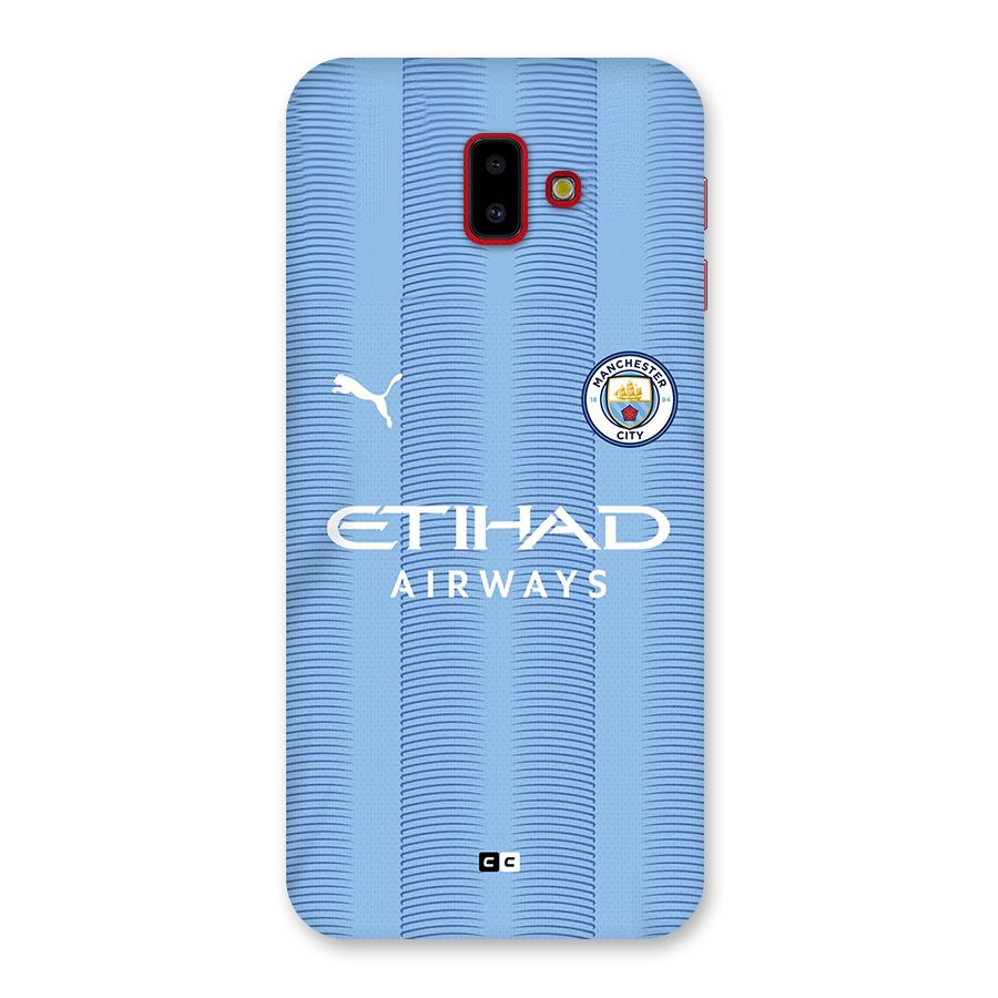 Manchester Etihad Jersey Back Case for Galaxy J6 Plus