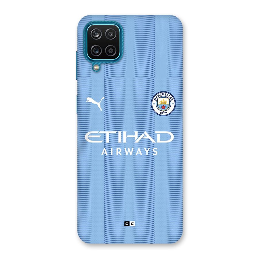 Manchester Etihad Jersey Back Case for Galaxy M12