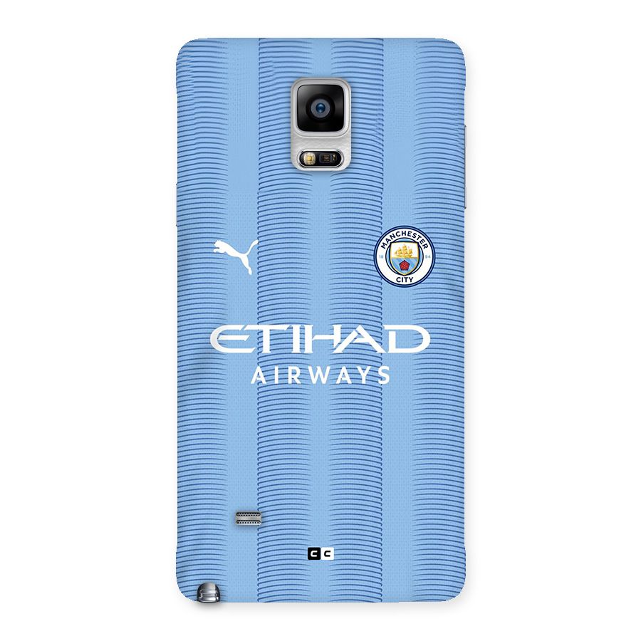 Manchester Etihad Jersey Back Case for Galaxy Note 4