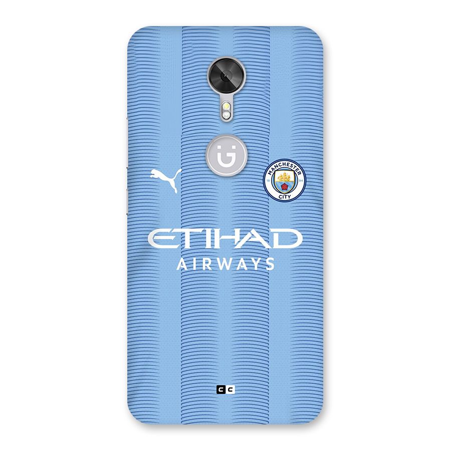 Manchester Etihad Jersey Back Case for Gionee A1