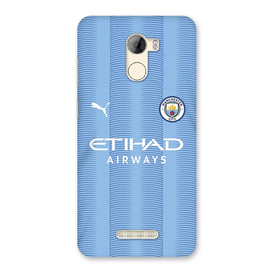 Manchester Etihad Jersey Back Case for Gionee A1 LIte