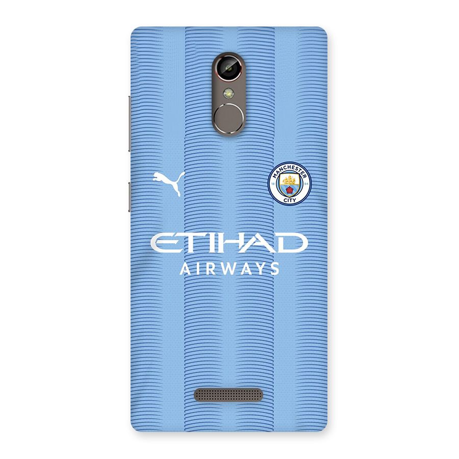 Manchester Etihad Jersey Back Case for Gionee S6s