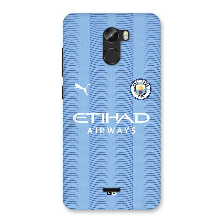 Manchester Etihad Jersey Back Case for Gionee X1