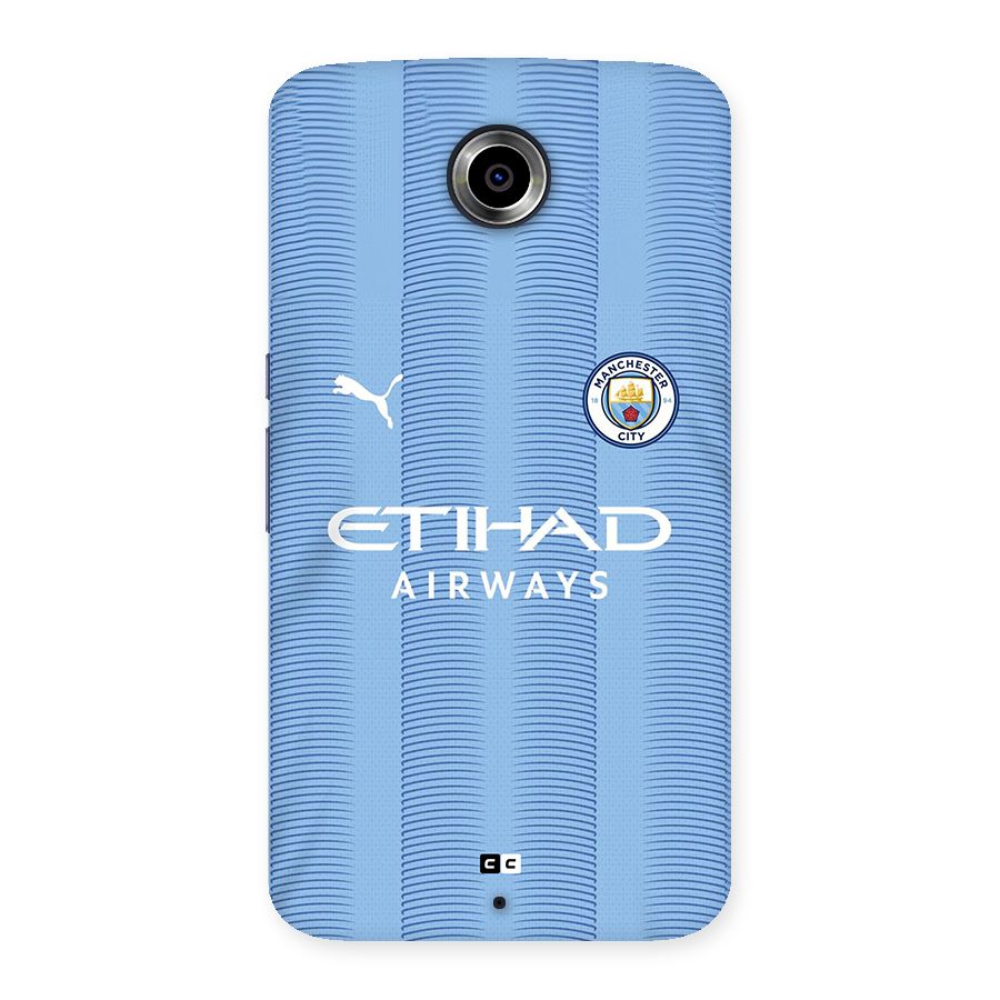 Manchester Etihad Jersey Back Case for Google Nexus 6