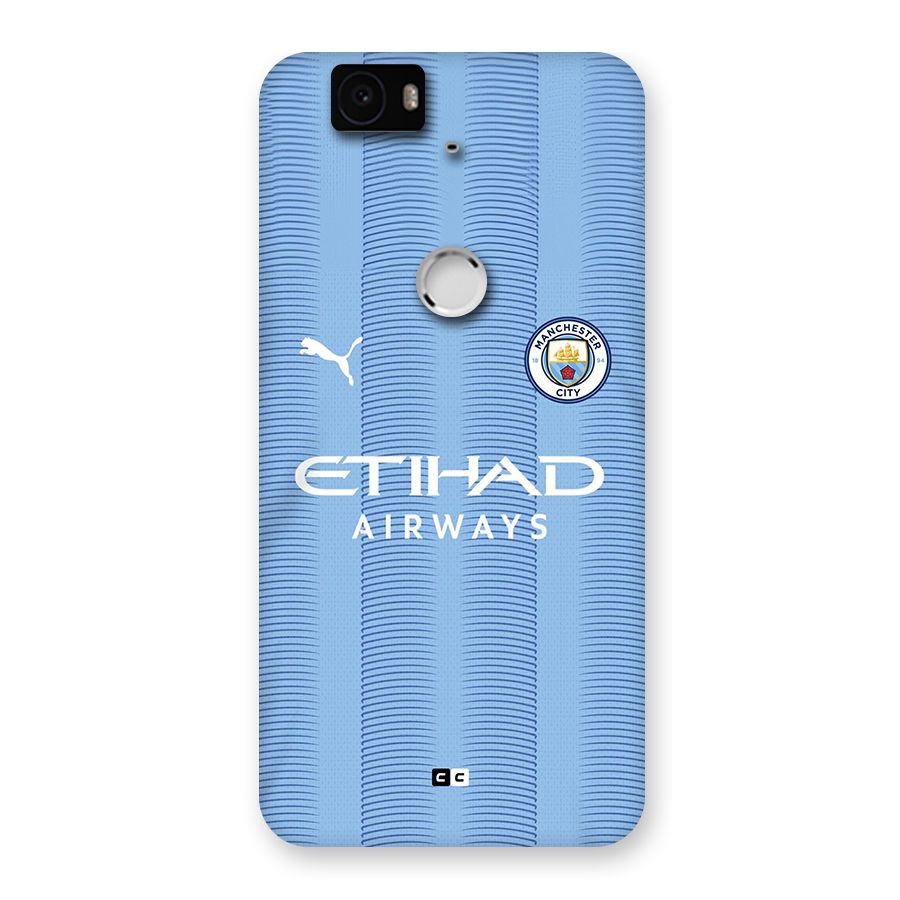 Manchester Etihad Jersey Back Case for Google Nexus 6P