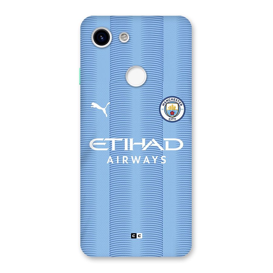 Manchester Etihad Jersey Back Case for Google Pixel 3