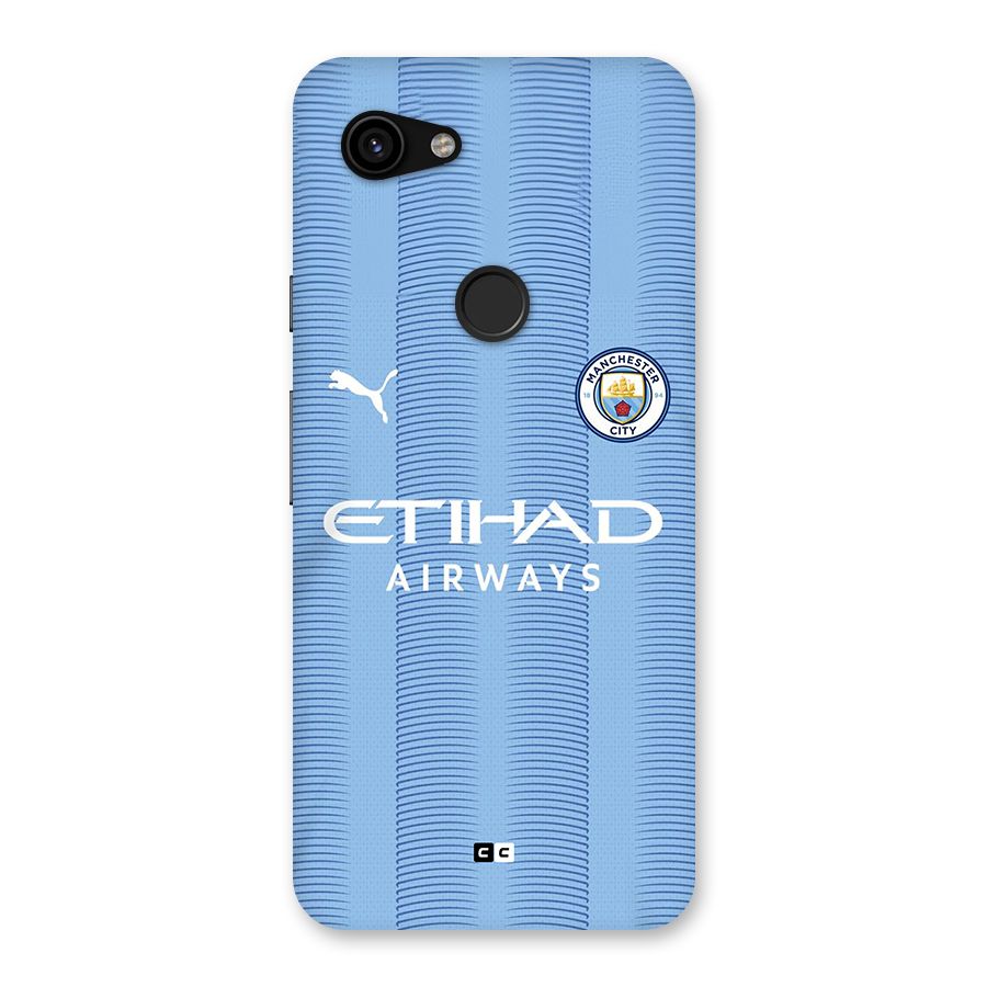 Manchester Etihad Jersey Back Case for Google Pixel 3a