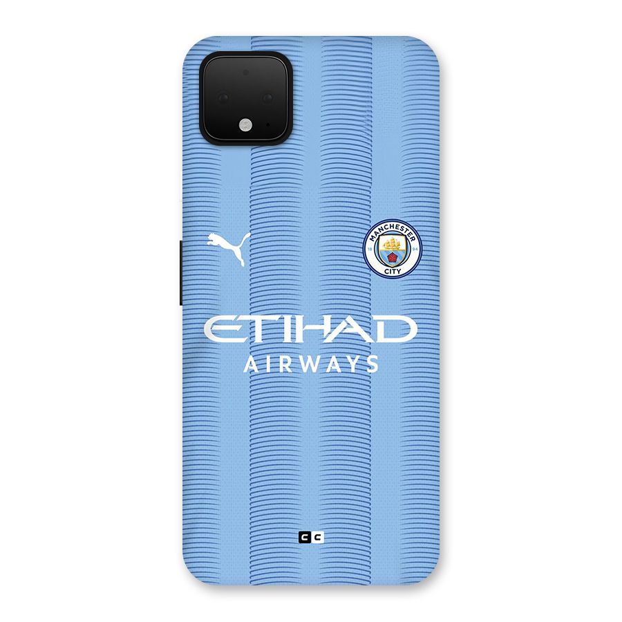 Manchester Etihad Jersey Back Case for Google Pixel 4 XL