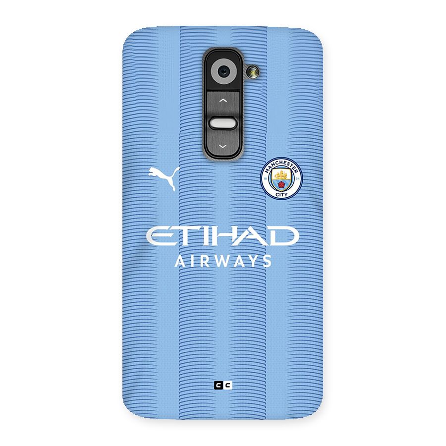Manchester Etihad Jersey Back Case for LG G2