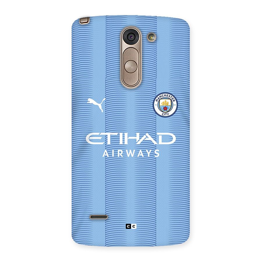 Manchester Etihad Jersey Back Case for LG G3 Stylus