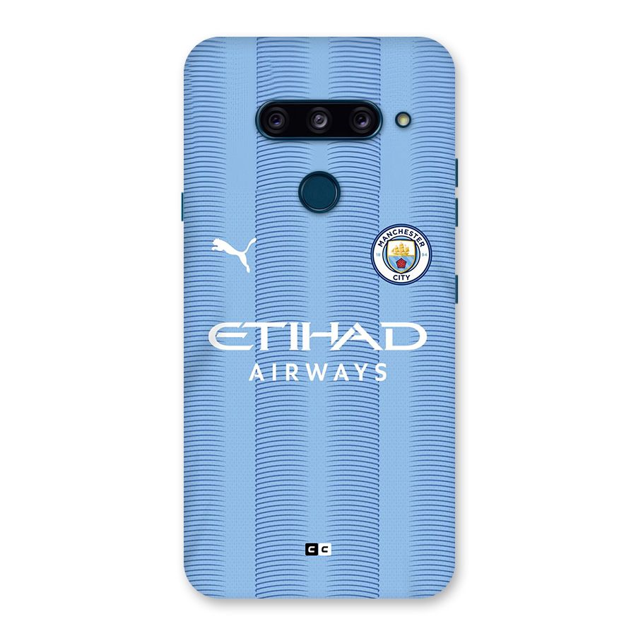 Manchester Etihad Jersey Back Case for LG  V40 ThinQ