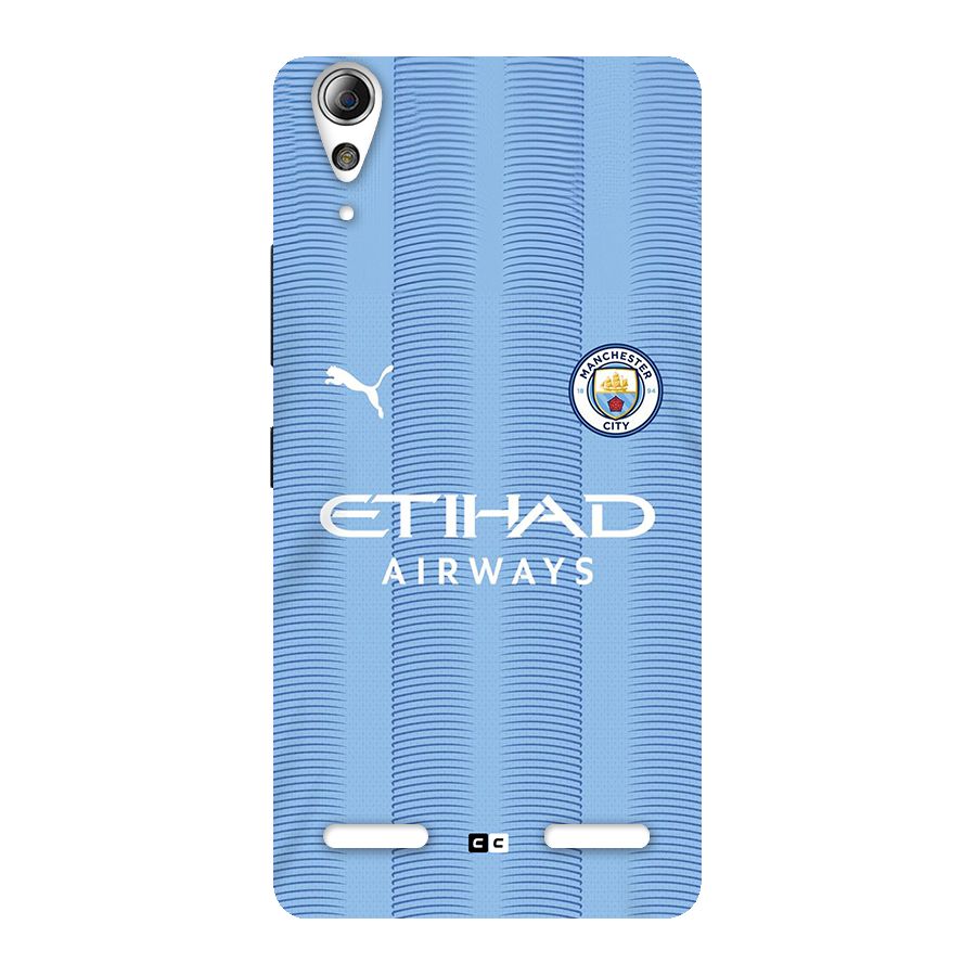 Manchester Etihad Jersey Back Case for Lenovo A6000 Plus