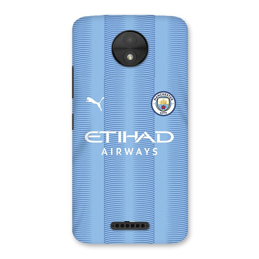 Manchester Etihad Jersey Back Case for Moto C
