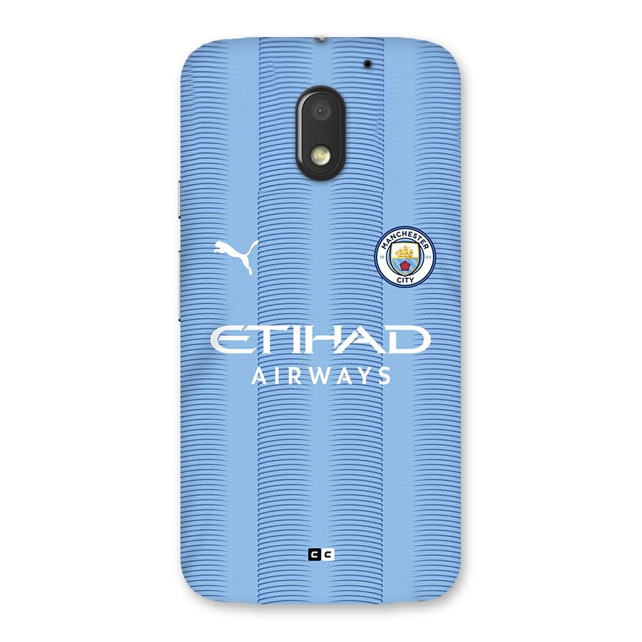 Manchester Etihad Jersey Back Case for Moto E3 Power