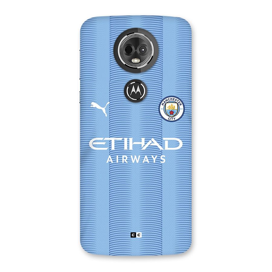 Manchester Etihad Jersey Back Case for Moto E5 Plus