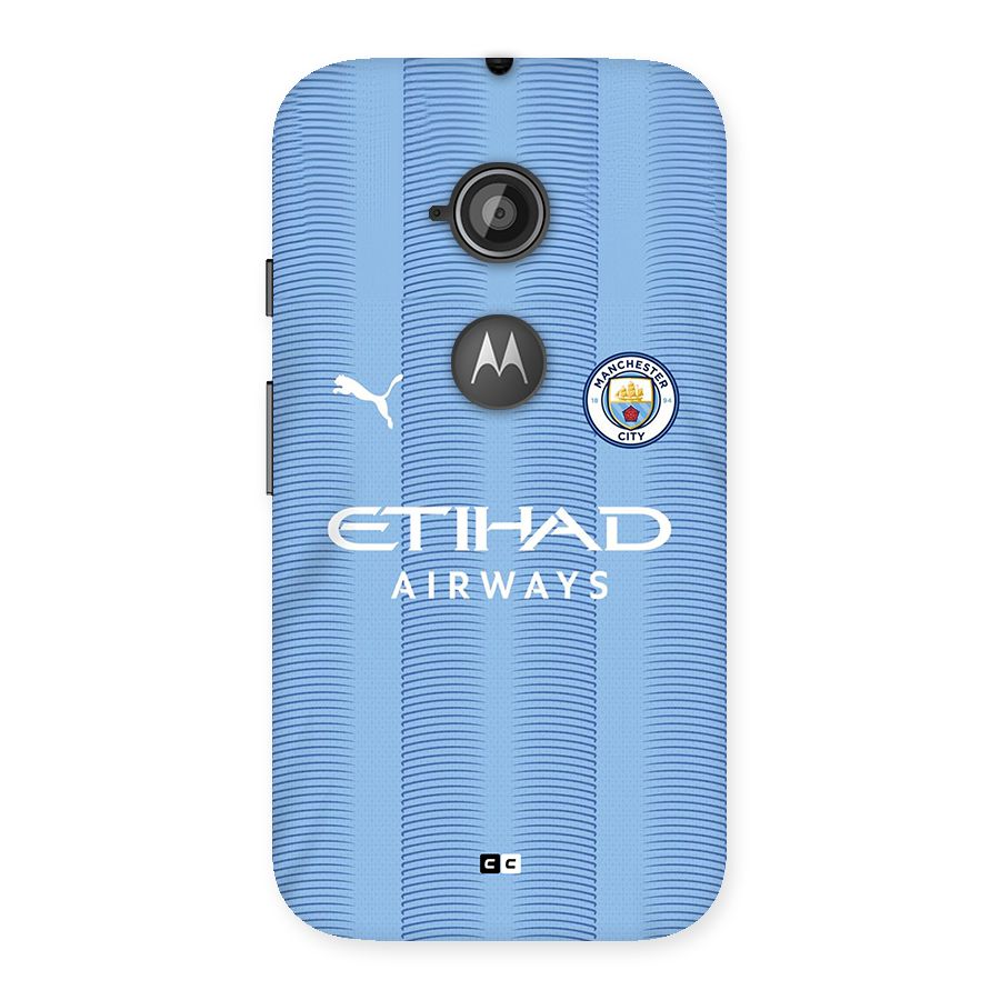 Manchester Etihad Jersey Back Case for Moto E 2nd Gen