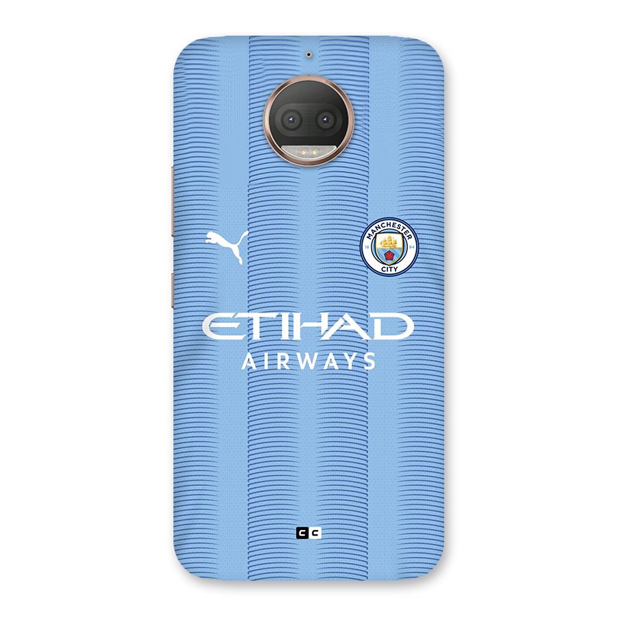 Manchester Etihad Jersey Back Case for Moto G5s Plus