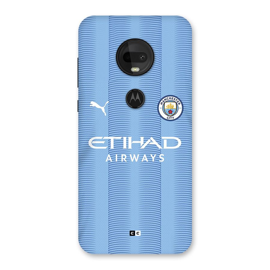Manchester Etihad Jersey Back Case for Moto G7