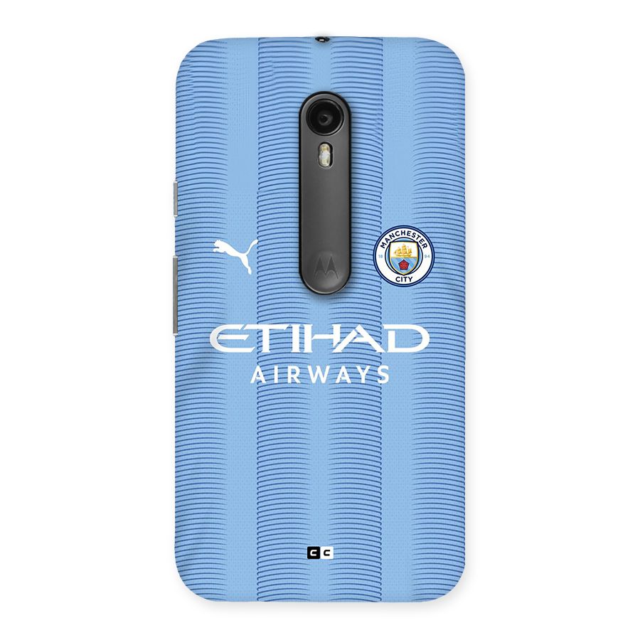Manchester Etihad Jersey Back Case for Moto G Turbo