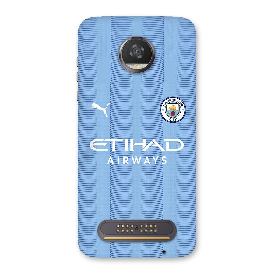 Manchester Etihad Jersey Back Case for Moto Z2 Play