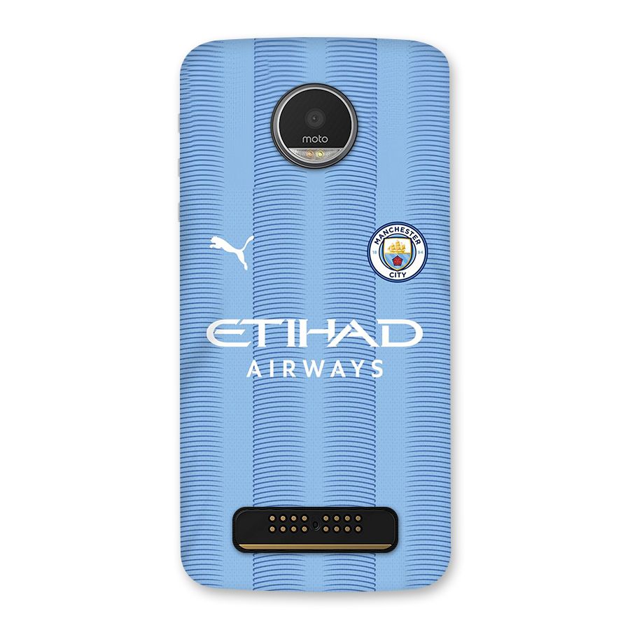 Manchester Etihad Jersey Back Case for Moto Z Play
