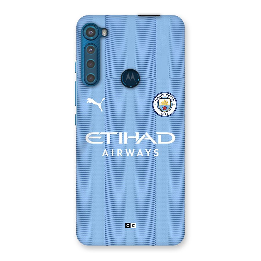 Manchester Etihad Jersey Back Case for Motorola One Fusion Plus
